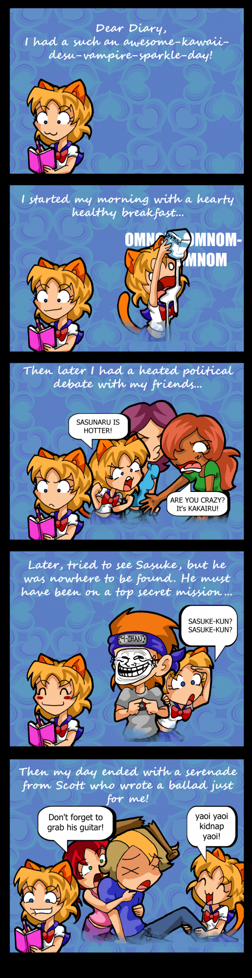 the fangirl diaries ATcomic.com